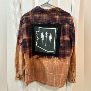 Upcycled flannel